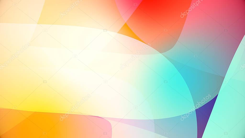 abstract colourful huge shapes