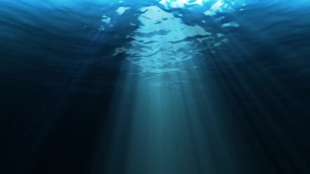 Lumière vide sous l'eau 