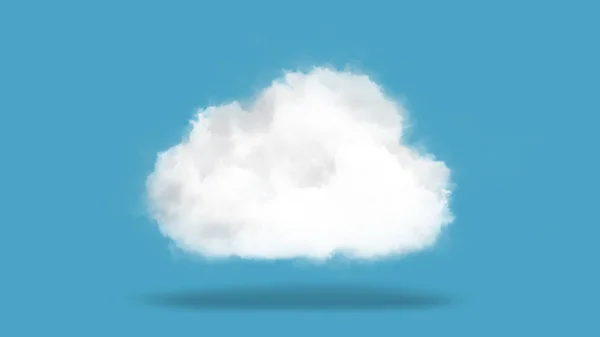Computação em nuvem, conceito de tecnologia — Fotografia de Stock