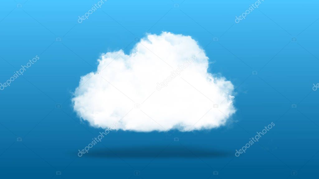 Cloud computing, technology concept