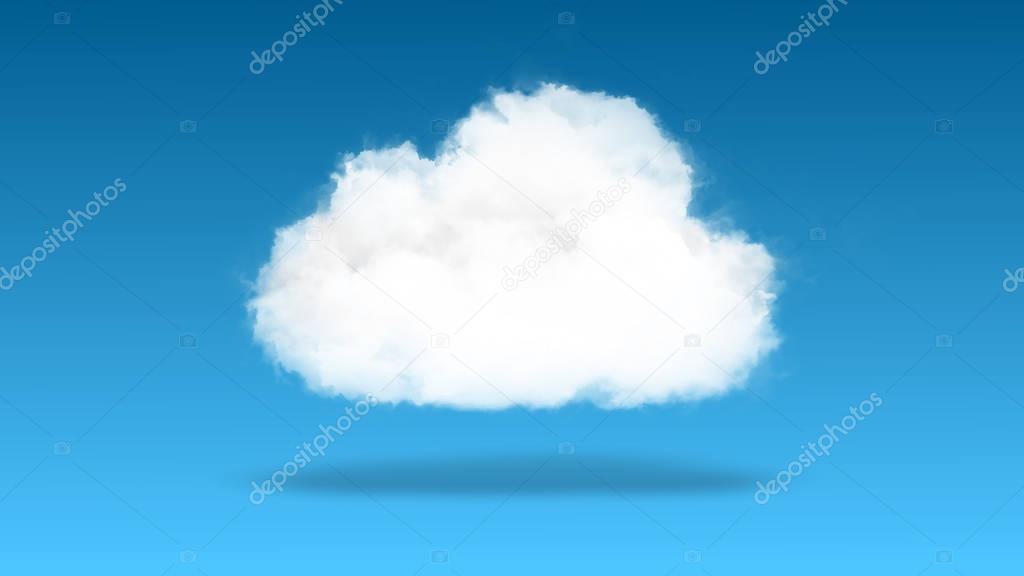 Cloud computing, technology concept