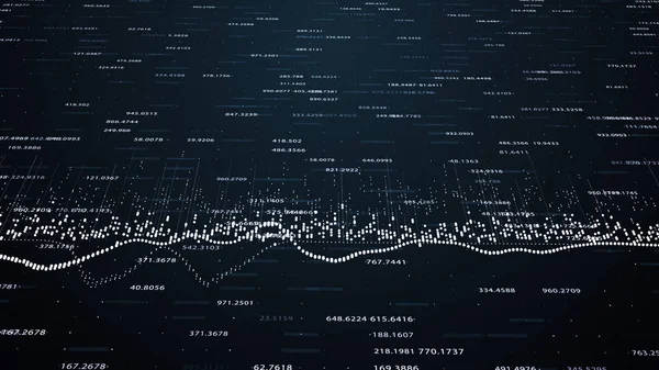 財務の数字や図の背景 — ストック写真