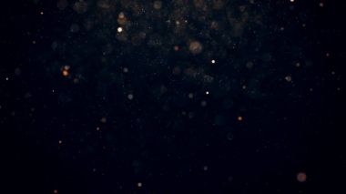 Parlayan parçacıklarla soyut arkaplan