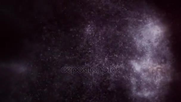 Shining lights, rays and sparkling particles — Stock Video