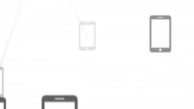 mobil bağlantıları bulut şekil oluşturma