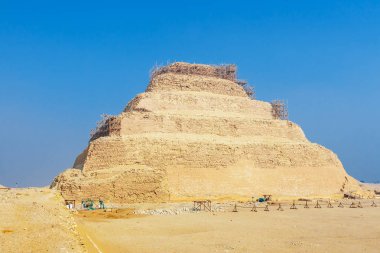 first step pyramid of Djoser clipart
