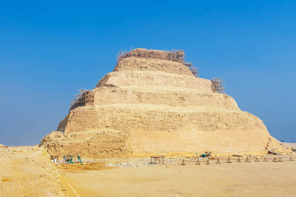 first step pyramid of Djoser