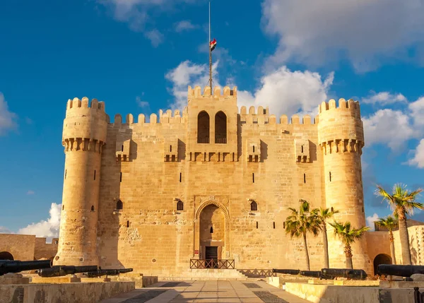 Vista del Castillo de Qaetbay — Foto de Stock