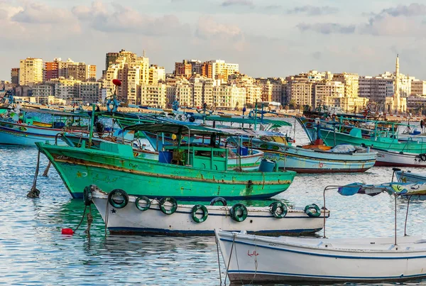 Вид Олександрії гавань — стокове фото