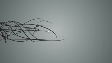 satırları iç içe geçmiş çelik