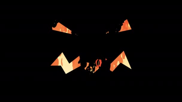 Cadılar Bayramı 4k animasyon — Stok video