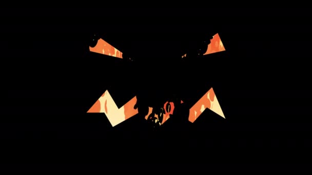 Animace Halloween 4k — Stock video