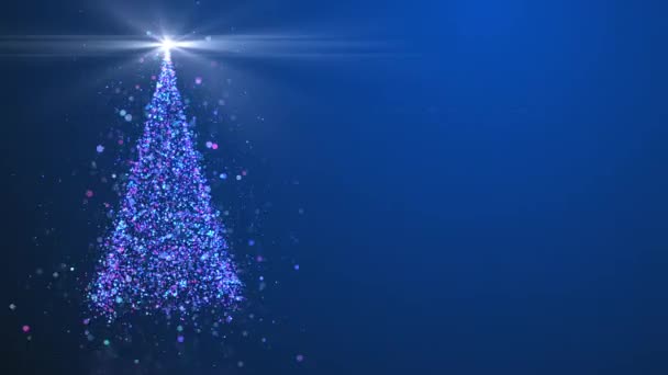 Boldog Karácsonyt üdvözlő videokártya — Stock videók