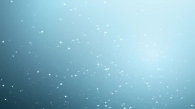 Neşeli Noel tebrik ekran kartı. Noel arka plan ışık, düşen kar taneleri ve yıldız, 4 k video arka plan parlayan ile
