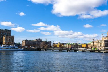 stockholm, İsveç Hava Panoraması