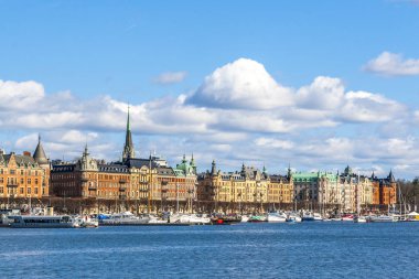 stockholm, İsveç Hava Panoraması