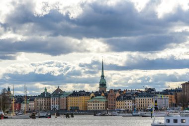 stockholm, İsveç Hava Panoraması
