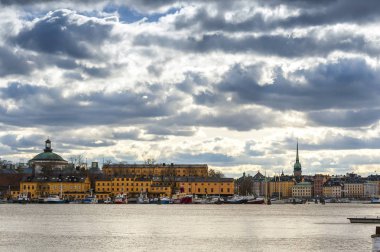 stockholm, İsveç Hava Panoraması
