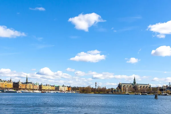 Panorama aéreo de Estocolmo, Suecia — Foto de Stock