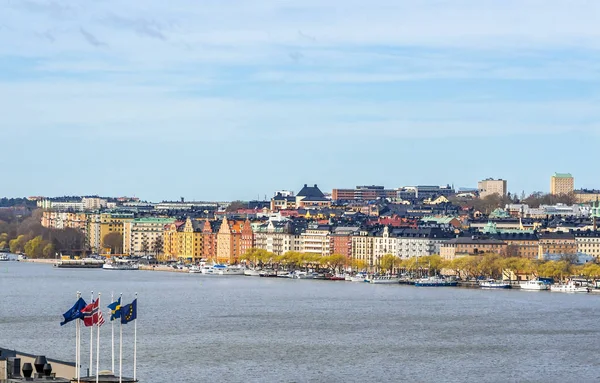 스톡홀름, 스웨덴의 공중 파노라마 — 스톡 사진