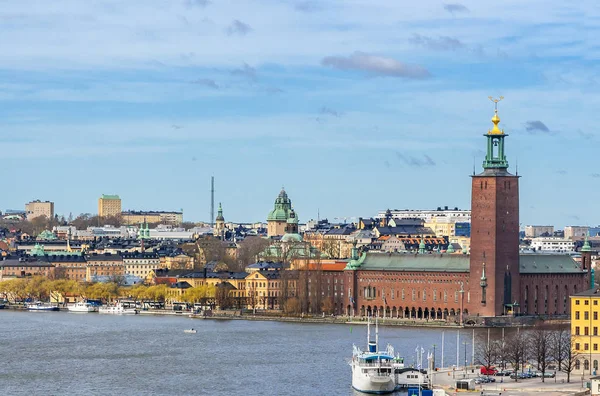 stockholm, İsveç Hava Panoraması