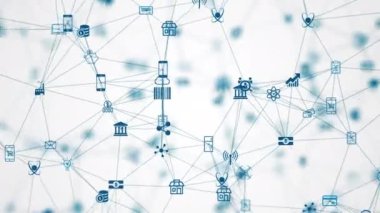 yavaş hareketli animasyon şeylerin Internet bağlı