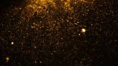 kayan parçacıklar animasyon soyut