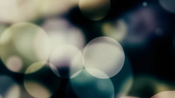 Glühende Teilchen, Bokeh-Strömung — Stockfoto