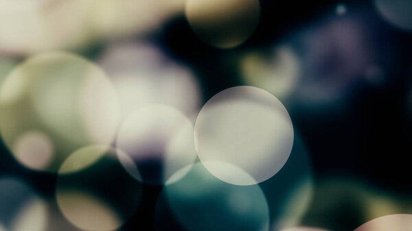 glowing particles, bokeh flow