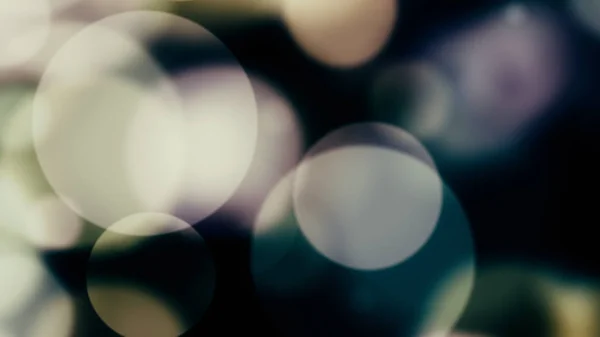 Glowing particles, bokeh flow — Stock Photo, Image