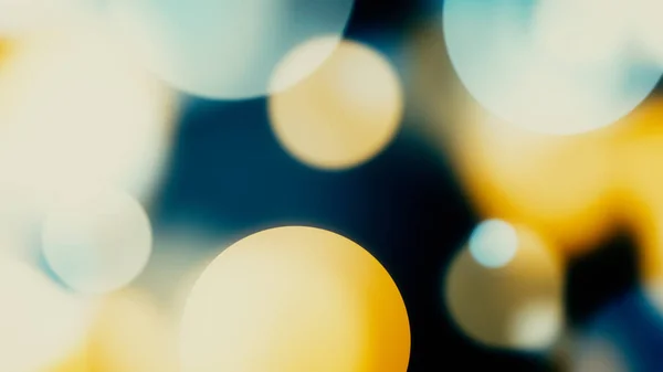 Partículas brillantes, flujo de bokeh — Foto de Stock