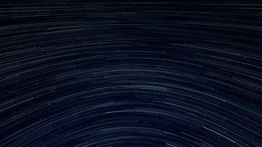 gece çarpıcı yıldız izi gökada