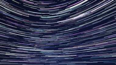 gece çarpıcı yıldız izi gökada