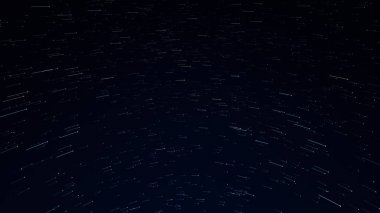gece çarpıcı yıldız izi gökada