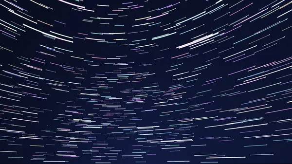 gece çarpıcı yıldız izi gökada