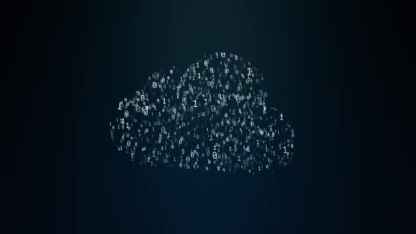 Cloud computing Poczęcia — Wideo stockowe