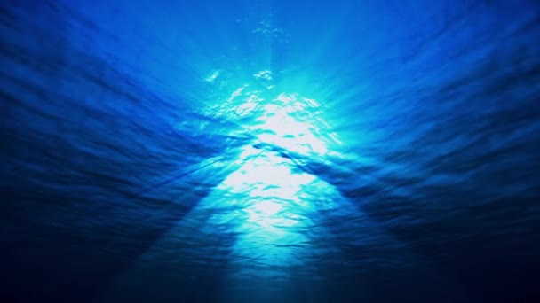 Licht unter Wasser 4k Animation