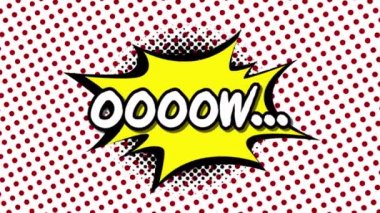 oooow - animasyon çizgi stilini konuşma balonunda Word'de