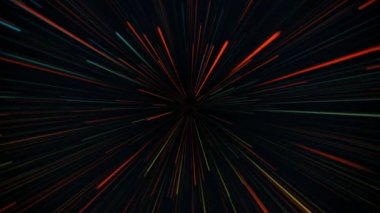 Uzayda doğrudan bu bilimsel solucan deliği kara delik etkisinin içinden uç