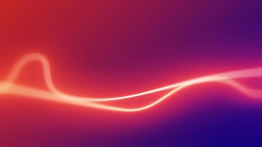 neon dalgaları elektrik animasyonunu parlatıyor, renkli soyut animasyon