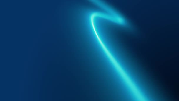 néon vagues lueur animation électrique, animation abstraite colorée 