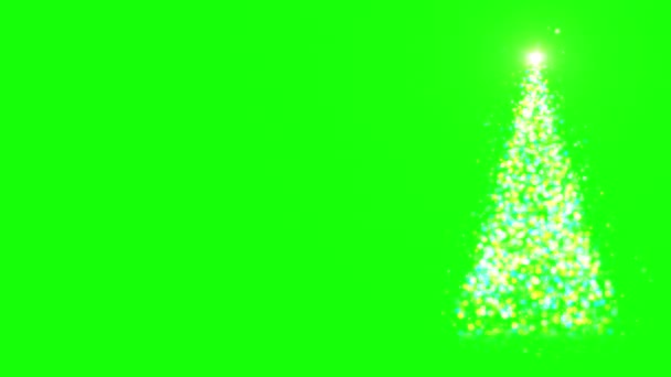 Merry Christmas greeting animation — Stock Video