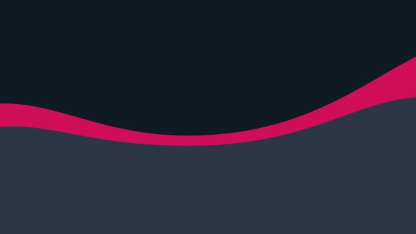 animation abstraite ondulée fond coloré avec des couches déplacées 