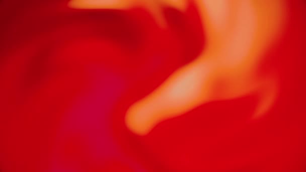 Живі шпалери з динамічного і рідкого червоного градієнта — стокове відео