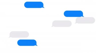 background from appearing chat balloons of messenger