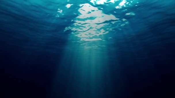 Deep water seamless animation — Stockvideo