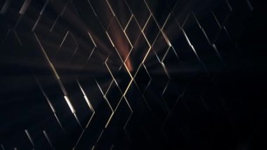 abstract rhomb geometric surface with backlit