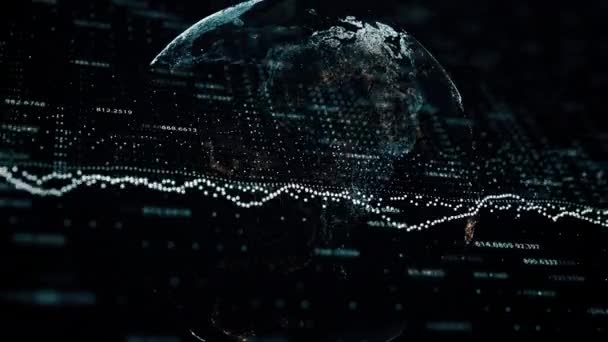 Animation de graphiques circulant compteurs de nombres dynamiques 