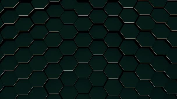 Lumière de surface géométrique hexagonale abstraite 