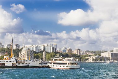 Istanbul, boğaz gezisine manzaraları